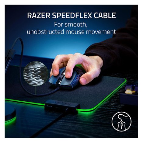 Razer | Gaming Mouse | Wired | Cobra | Optical | Gaming Mouse | Black | Yes - 6